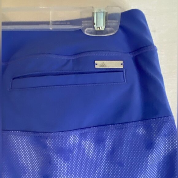Adidas Printed Golf Skort Ladies Sm  Periwinkle - Picture 7 of 10